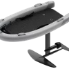 Blowfish and board side view reverse