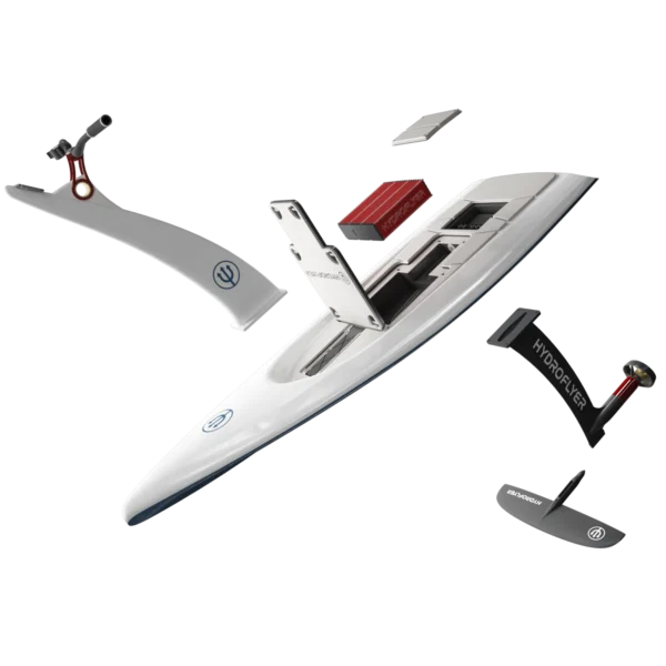 Hydroflyer Cruiser - exploded