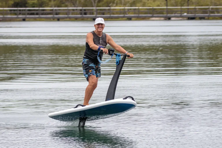 Vasco cruising on the Hydroflyer Sport 2025