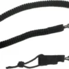 Close-up of the bungy cord from the eFoilSolutions retractable hydrofoil leg leash kit, shown coiled and ready for connection.