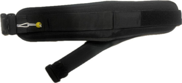 Standalone eFoilSolutions waist belt for the retractable leash system, designed for eFoilgc riders and premium foiling safety.